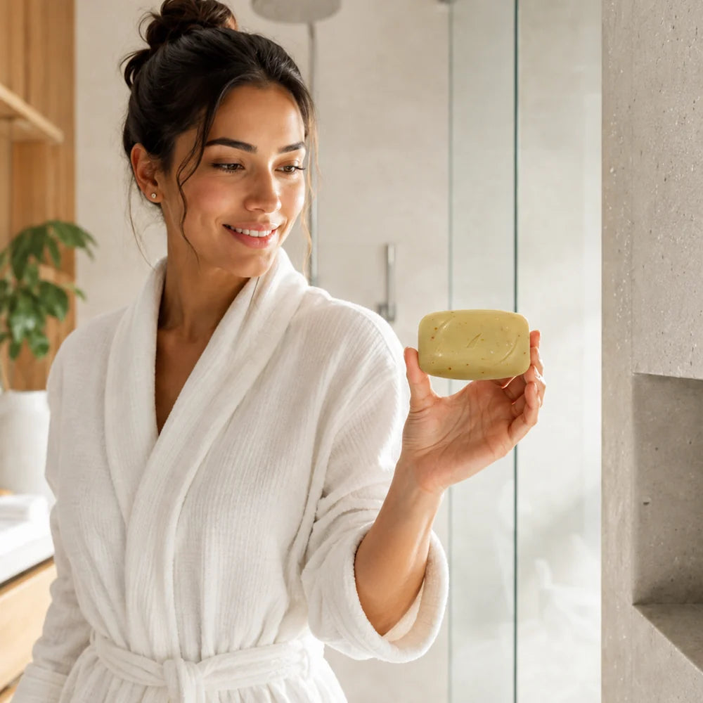 Antibacterial Fragrant Oatmeal Toilet Soap